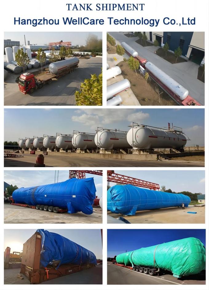 Air Separation Industry Liquid Oxygen ISO Storage Tank Container